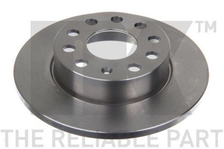 (260mm) Диск тормозной зад. Skoda Octavia 04-/Caddy 04-/Golf 03-/Jetta 05-/Touran 03- NK 204794