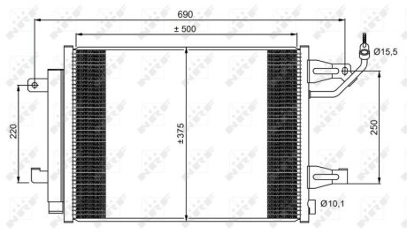 Конденсатор NRF 350073