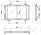 Радіатор охолодження двигуна NRF 52035 (фото 5)