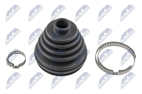 Пильовик ШРКШ зовн. 25x86x120 VW Golf V/Touran 03-/Passat 05-/Caddy 04-/Audi A3 03-/Skoda Octavia 04-/Seat Altea/Toledo 04-/Leon 05- NTY NOP-006