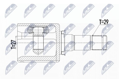 Внутренний шрус ford ranger 2.2tdci 3.2tdci 11,1749219 NTY NPW-FR-087