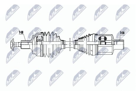 Mercedes c280 полуось левая мерседес c280 на MERCEDESBENZ NTY NPW-ME-060