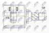 Nissan murano z50 шарнир равных угловых скоростей левый нисан мурано z50 на NISSAN NTY NPW-NS-036 (фото 1)