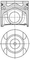 Поршень NURAL 87-433407-10