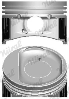 Поршень з кільцями FIAT 1,4 350 A 1.000 05- NURAL 87-436806-00