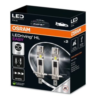 Лампа світлодіодна LED H1 LEDriving HL EASY 12V 6500К (комплект 2 шт.) OSRAM 64150DWESY-2HB