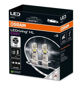 Лампа світлодіодна LED H3 LEDriving HL EASY 12V 6500К (комплект 2 шт.) OSRAM 64151DWESY-2HB (фото 1)