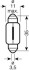 Лампа допоміжн. освітлення C5W 12V 5W SV8.5-8.5 Ultra Life blister OSRAM 6418ULT-02B (фото 3)