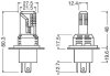 Комплект світлодіодних автоламп OSRAM 64193DWESY-HCB (фото 3)