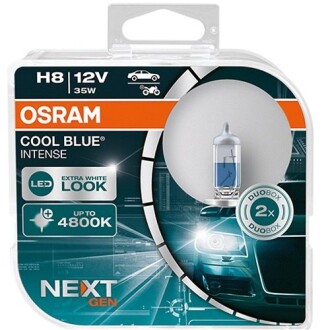 Лампа фарна H8 35W 12V PGJ19-1 COOL BLUE INTENSE Next Gen компл. OSRAM 64212CBN-HCB