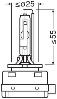 Автолампа ксенонова OSRAM 66350