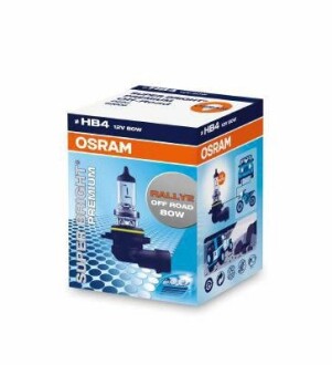 Лампа фарна HB4 80W 12V P22D FS1 SUPER BRIGHT PREMIUM OSRAM 69006SBP