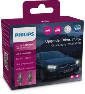 Комплект світлодіодних автоламп PHILIPS 11342U2500CX (фото 1)