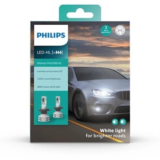 Автолампа Ultinon Pro5100 LED-HL (к-кт 2шт) PHILIPS 11342U51X2