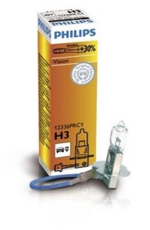 Лампа розжарювання H3 12V 55W PK22s Premium PHILIPS 12336PRC1