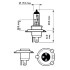 Лампа розжарювання H4 12V 60/55W P43t-38 LongerLife Ecovision 1шт blister PHILIPS 12342LLECOB1 (фото 3)