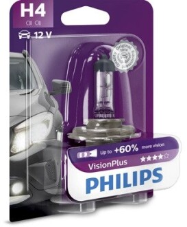 Автолампа галогенова 60/55W PHILIPS 12342VPB1