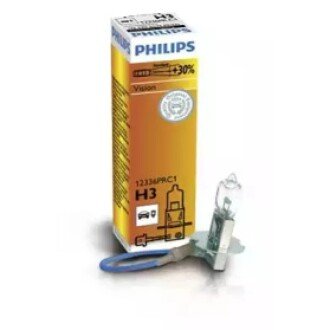 Лампа автомобільна H3 12V 55W P K22S Premium+30 (12336 PR С1) PHILIPS 770133 (фото 1)