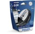 Лампа ксенонова D2R 85V 35W P32d-3 WhiteVision gen2 5000K PHILIPS 85126WHV2S1 (фото 1)