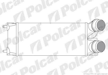 Інтеркулер PSA Berlingo/C4/308/3008/Partner Teepe 1.6Hdi Polcar 2351J8-1 (фото 1)