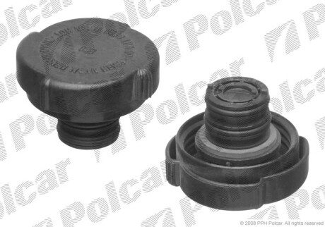 (2 бара) Корок радiатора Bmw E36/40/42/46 2.0BAR Polcar A2511