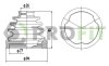 Пильник ШРКШ гумовий + змазка PROFIT 2710-0044 XLB (фото 1)