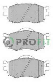 Колодки гальмівні дискові PROFIT 5000-1905