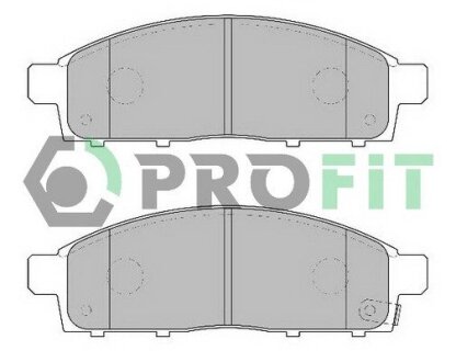 Колодки гальмівні дискові PROFIT 5000-2016 (фото 1)