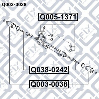 Пильовик рульової рейки Q-fix Q003-0038