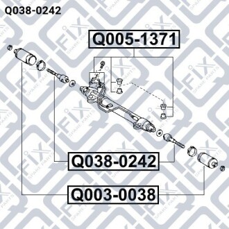 Тяга рульова Q-fix Q038-0242