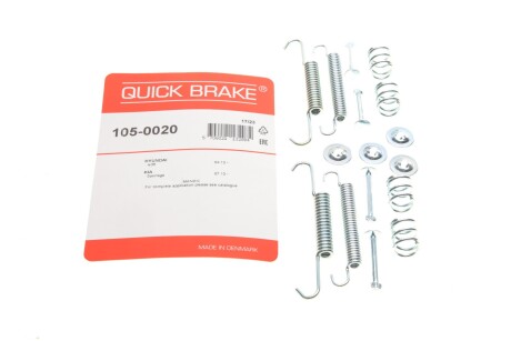 Комплект пружинок колодок стояночного гальма QUICK BRAKE 1050020