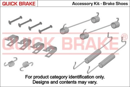 Монтажний комплект колодки QUICK BRAKE 1050881