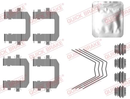 Монтажний компл.,гальм.колодки QUICK BRAKE 1090131