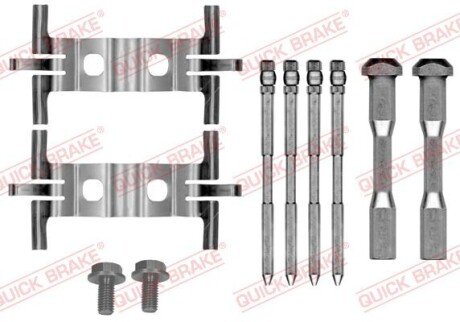 Комплект прижимных планок тормозного суппорта. QUICK BRAKE 109-0190