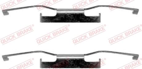 Монтажний комплект гальмівних колодок QUICK BRAKE 1091011