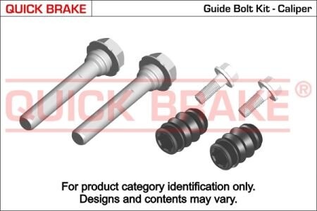 Ремкомплект напрямних переднього супорта QUICK BRAKE 113-1398X