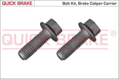 Болты направляющих суппорта QUICK BRAKE 11558XC (фото 1)