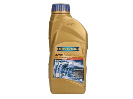 Трансмиссионное масло ATF 8HP Fluid синтетическое 1 л RAVENOL 1211124001 (фото 1)