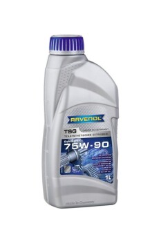 Трансмиссионное масло TSG GL-4 75W-90 полусинтетическое 1 л RAVENOL 1222101001