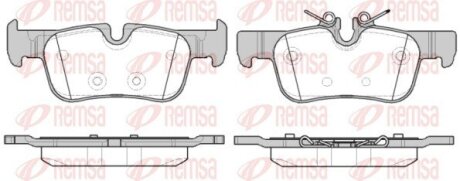 Колодки тормозные дисковые REMSA 1573.00