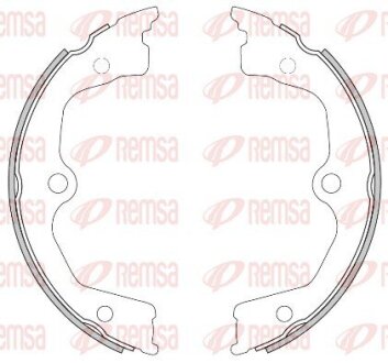 Колодки гальмівні барабанні REMSA 4626.00