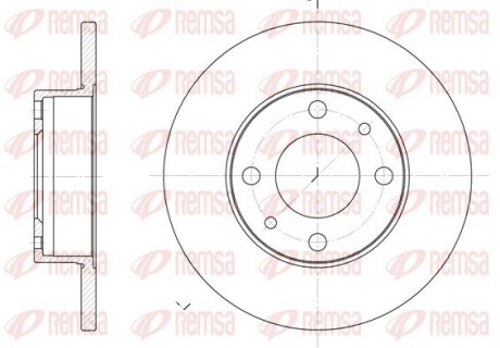 Диск тормозной FIAT, LANCIA передн. (выр-во) REMSA 6030.00