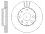 Диск гальмівний DAEWOO LANOS R13 передн., вент. (вир-во REMSA) 6061.10