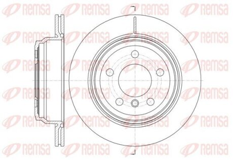 Диск гальмівний REMSA 61453.10