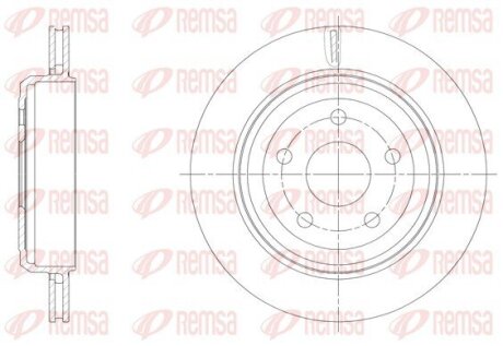 Диск гальмівний REMSA 61513.10