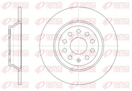 Диск гальмівний REMSA 61587.00