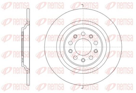 Диск гальмівний REMSA 61783.00