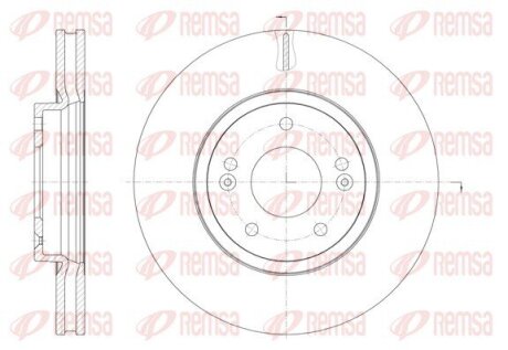 Диск тормозной REMSA 61885.10
