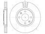 Диск гальмівний CITROEN C3, C4 PEUGEOT 207, 408 передн., вент. (вир-во REMSA) 6604.10