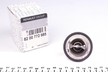 Термостат Duster/Logan/Clio/Kangoo/Megane I, II, III 1,4/1.6/2.0i 98- (88 C) RENAULT 8200772985